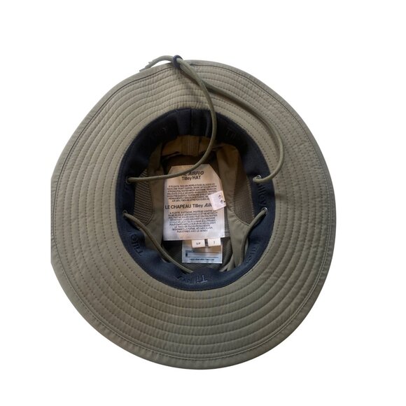 NWOT Tilley Modern Airflo Recycled Hat UPF 50+ Water Repell Green Small 56cm 7 - Picture 7 of 14